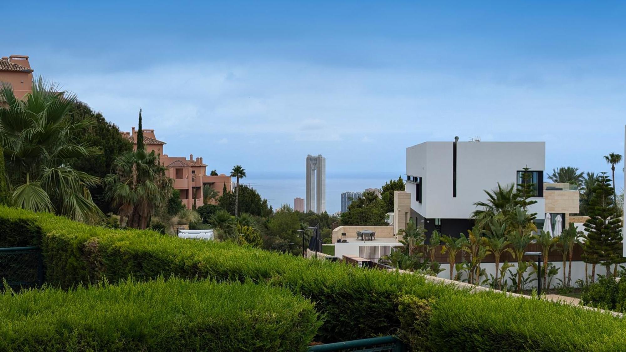 Los Altos Sea View Apartment Finestrat Bagian luar foto